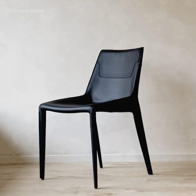 כיסא אוכל ונוס – דמוי עור במבחר גוונים