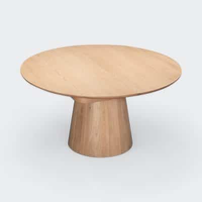 שולחן אוכל עגול נפתח דגם סלרנו