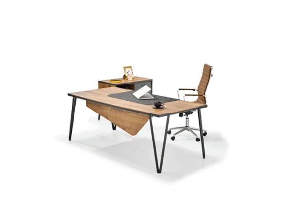 ⁦שולחן משרדי ללא שלוחה CANVAS רוחב 160 ס``מ⁩ – תמונה ⁦2⁩