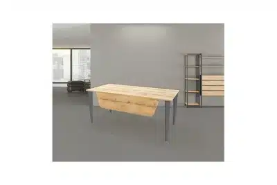 שולחן משרדי ללא שלוחה CROSS רוחב 160 ס``מ