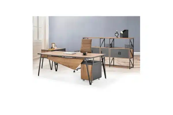 ⁦שולחן משרדי ללא שלוחה CANVAS רוחב 160 ס``מ⁩ – תמונה ⁦4⁩
