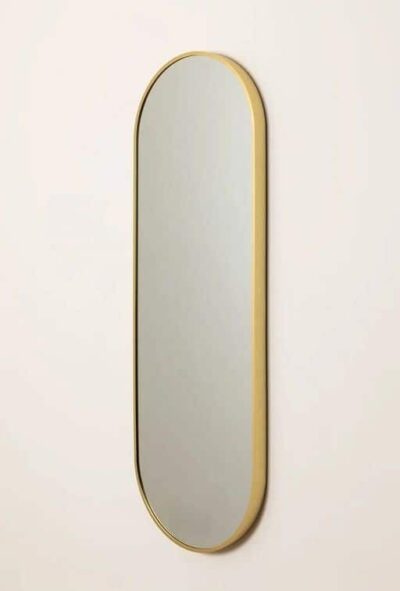 מראת קיר אובלית 100/39 - זהב