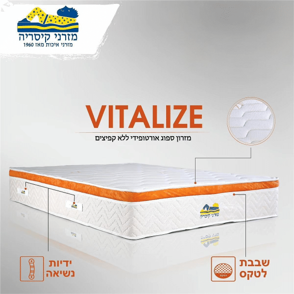 מזרון קיסריה דגם וייטלייז Vitalize