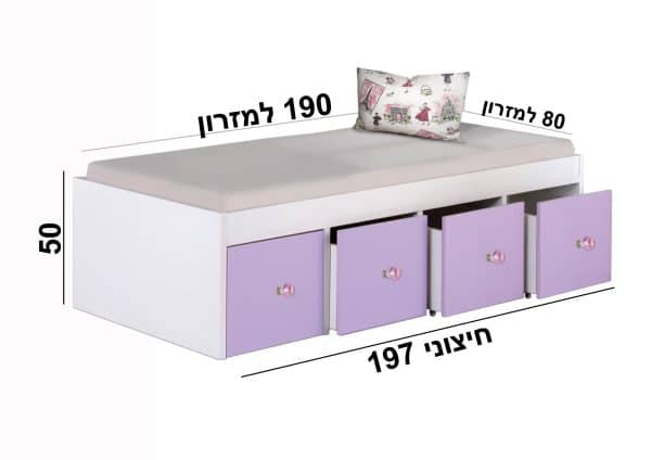 ⁦מיטת נוער קסדי⁩ – תמונה ⁦2⁩