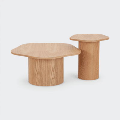 סט שולחנות סלון דגם לוריין