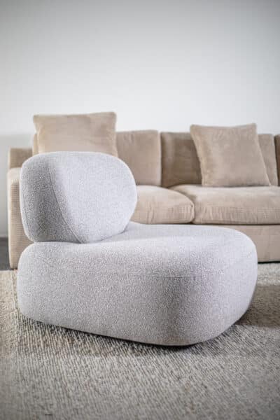 כורסה פריזמה לייט גריי