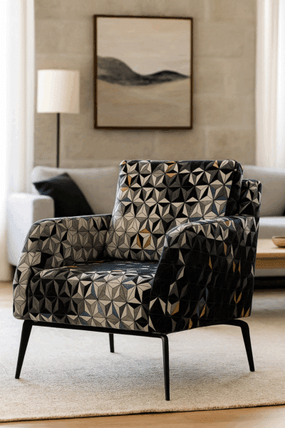 כורסא עיצובית בנקוק מתצוגה