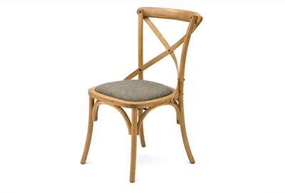 כיסא אוכל X צבע קפה