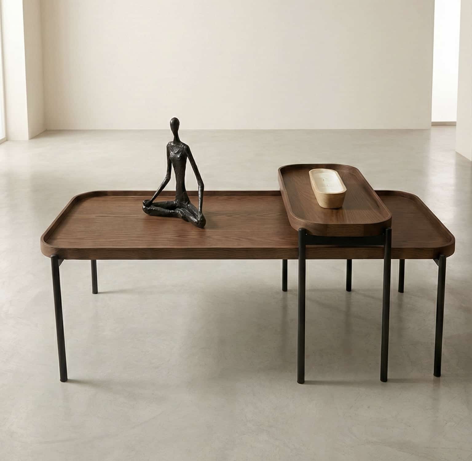 סט שולחנות פקאן Pecan Tables Set | CUSTOM MADE – תמונה 3